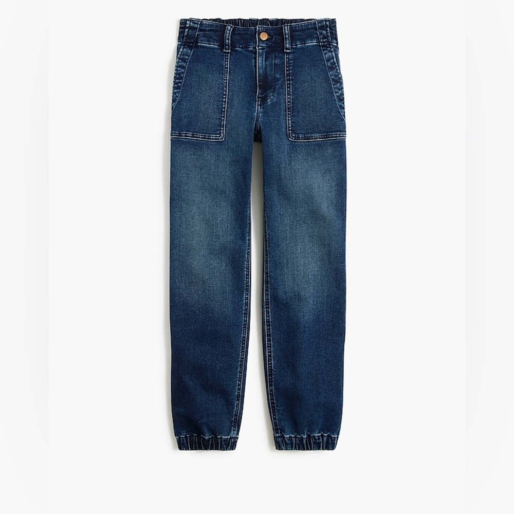 NWT! J.Crew Utility Jogger Jean in Signature Stretch